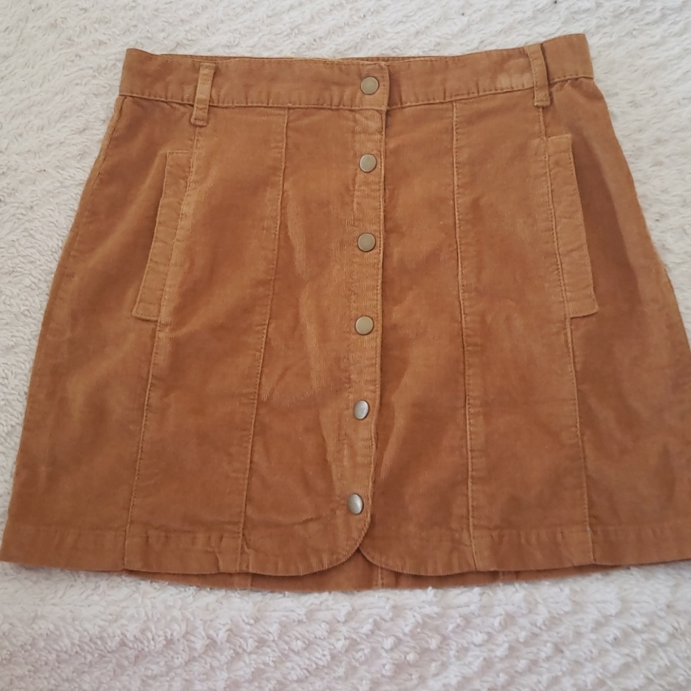 BDG Corduroy Mini Skirt Size 10